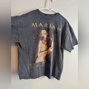 Official Mariah Carey "Butterfly" Album Art Graphic Tee S/M urban outfitters